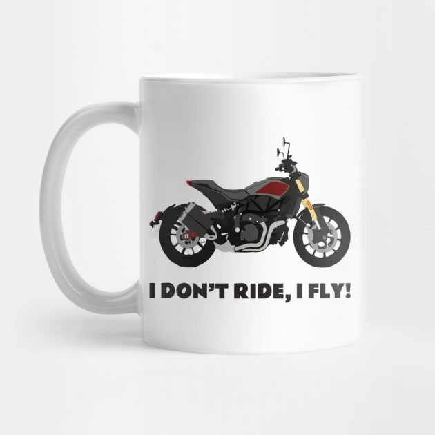 I don't ride, I fly! Indian FTR 1200 S by WiredDesigns